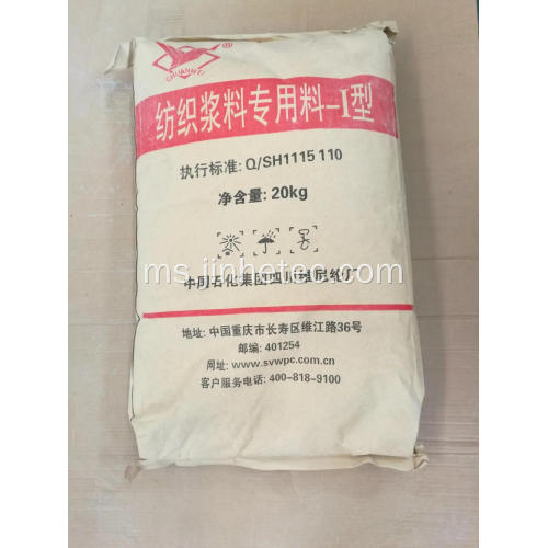 Sinopec Polyvinyl Alkohol PVA 2488 untuk tampal kain